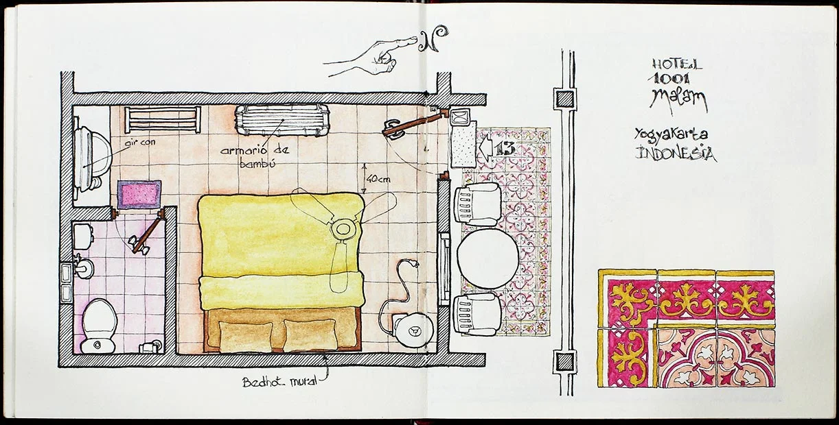 1001 Malam Hotel in Yogyakarta, Indonesia