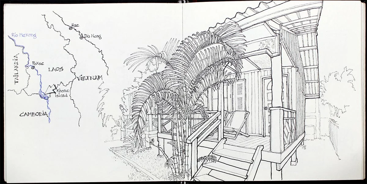 Pans Guest House in Don Khone, Laos