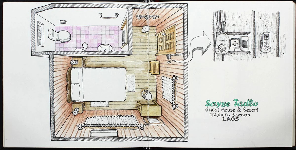 Sayse Guest House, Tad Lo, Laos